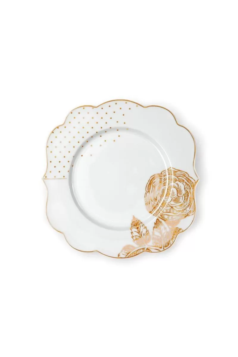 Pip Studio Assiette A Dessert Royal White 17 Cm Sale