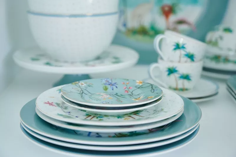 Pip Studio Assiette A Petits Fours A Fleurs Jolie Flowers En Coloris Bleu 12 Cm Best Sale
