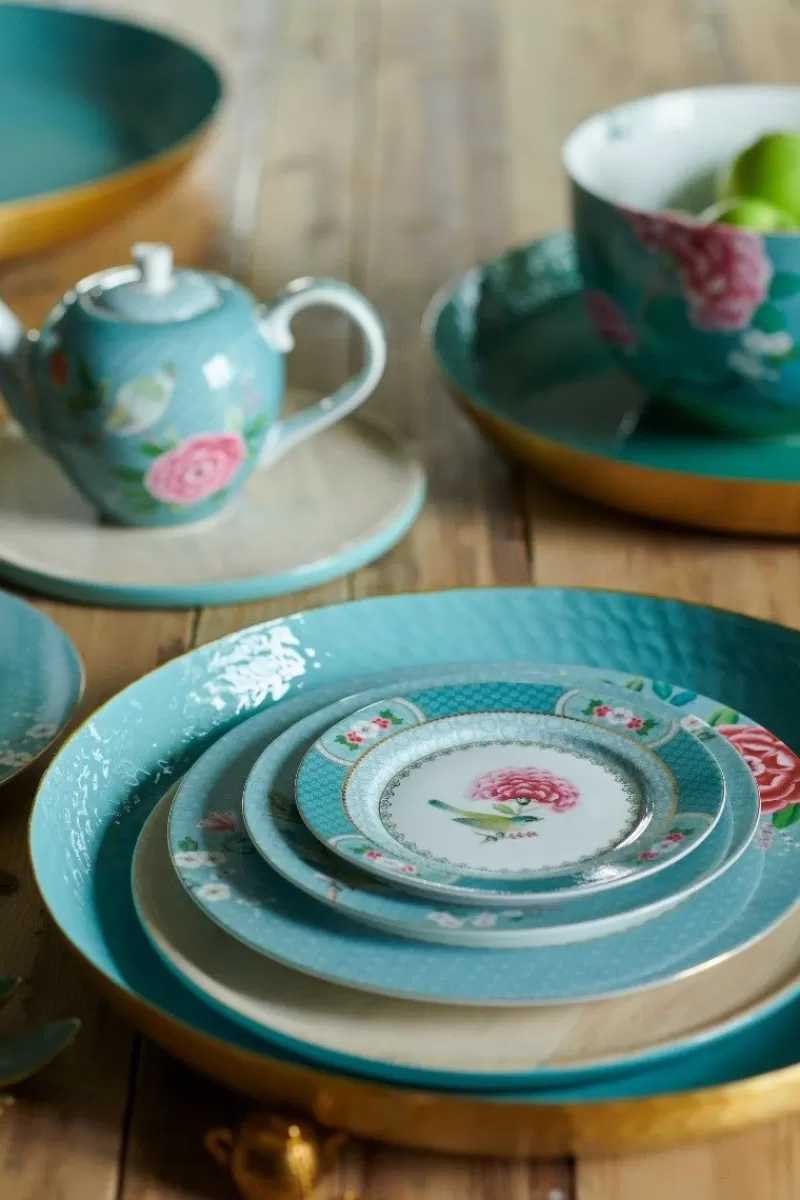 Pip Studio Assiette A Petits Fours Blushing Birds En Coloris 12 Cm Bleu Outlet