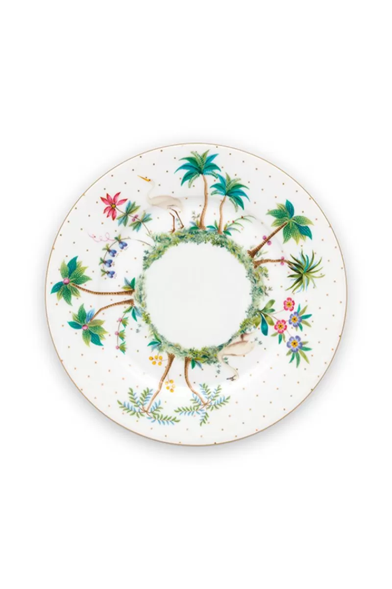 Pip Studio Assiette A Pois Jolie En Coloris Dore 17 Cm Shop