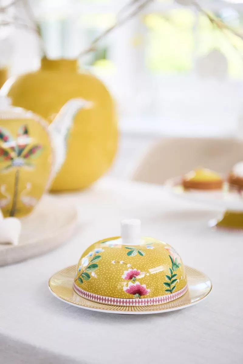 Pip Studio Beurrier Rond La Majorelle En Coloris Jaune Shop