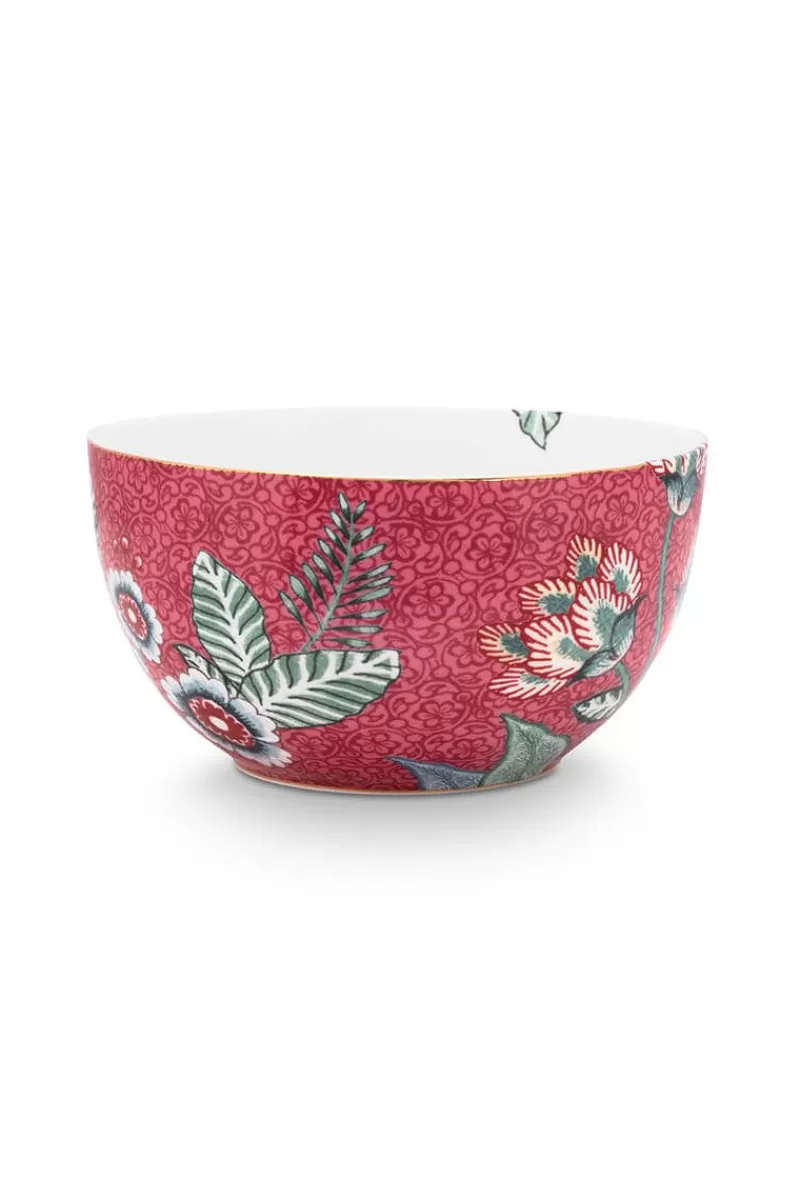 Pip Studio Bol Flower Festival Rose Fonce 12Cm Cheap