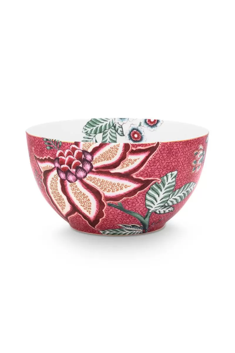 Pip Studio Bol Flower Festival Rose Fonce 15Cm Cheap