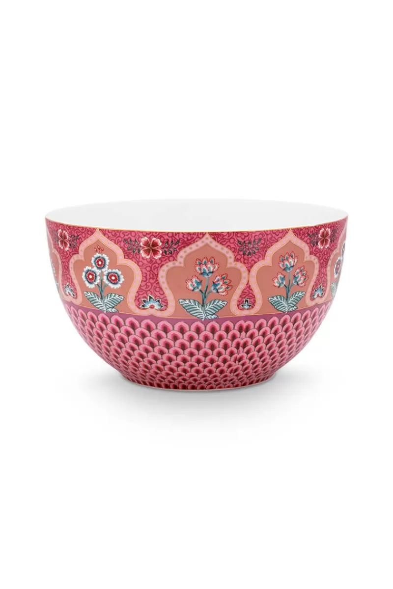 Pip Studio Bol Flower Festival Rose Fonce 18Cm Online