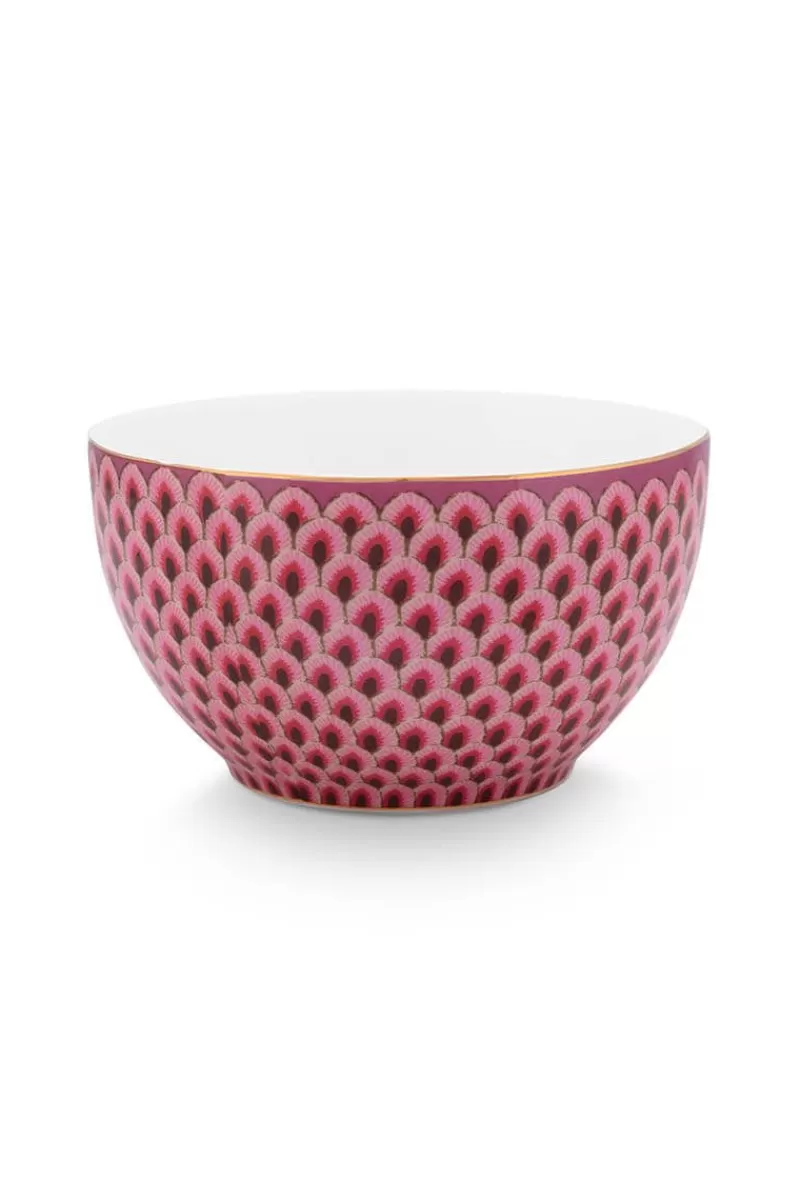 Pip Studio Bol Flower Festival Rouge/Rose Fonce 9.5Cm Store
