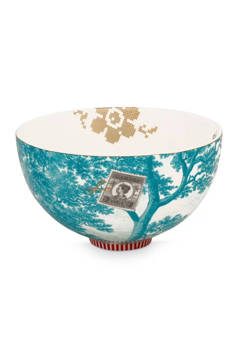 Pip Studio Bol Heritage Boat En Coloris Aqua 18 Cm Discount