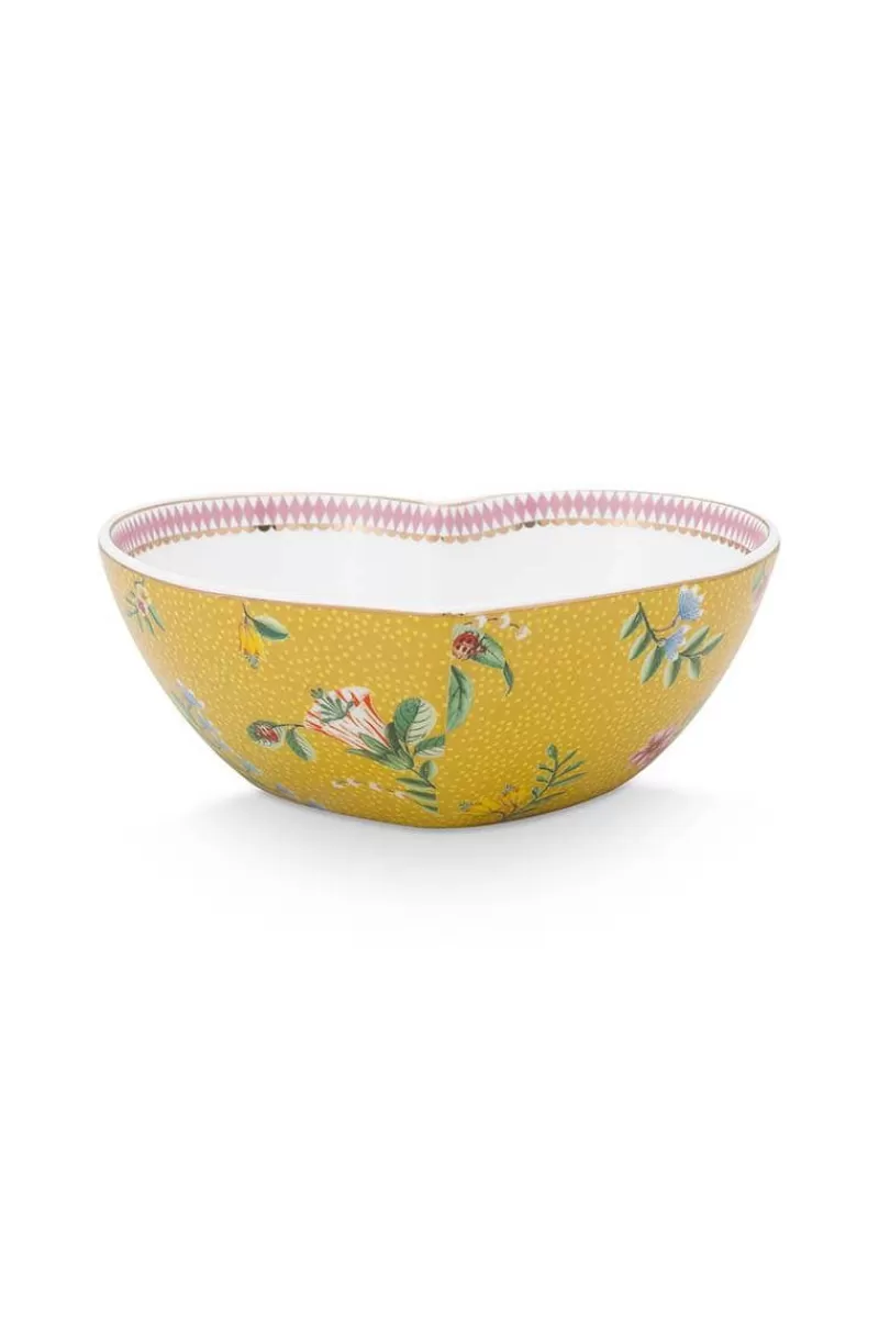 Pip Studio Bol Petit La Majorelle Forme De Coeur En Coloris Jaune Shop