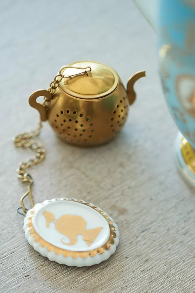Pip Studio Boule À Thé Medaillon Royal White Clearance