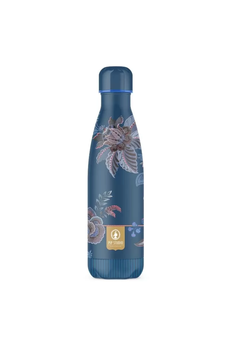 Pip Studio Cece Fiore Bouteille IsoThérme En Coloris 500Ml Bleu Clearance