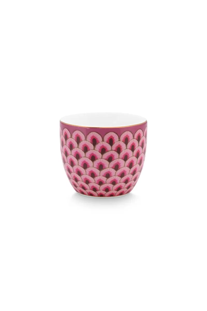 Pip Studio Coquetier Flower Festival Rose Fonce Online