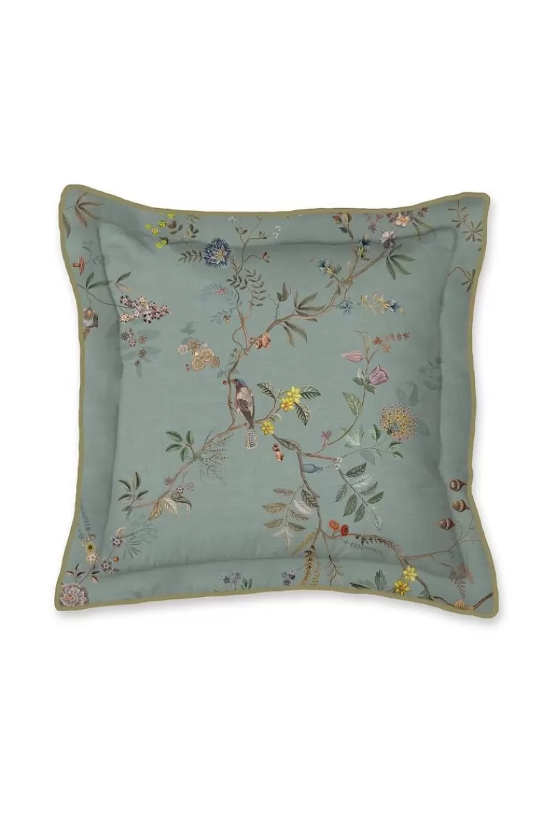 Pip Studio Coussin Décoratif Carre Autunno Bleu Clair Outlet
