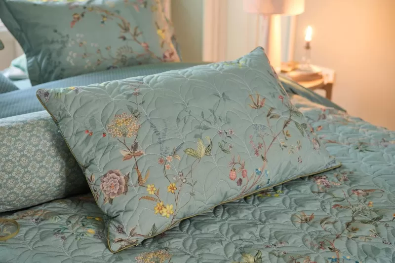Pip Studio Coussin Décoratif Matelasse Autunno Bleu Clair New