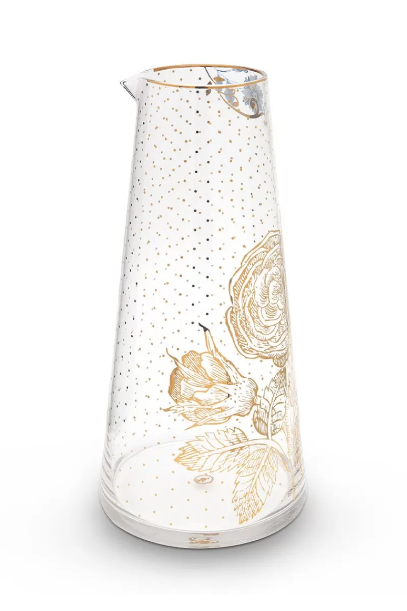 Pip Studio Cruche Royal Golden Flower New