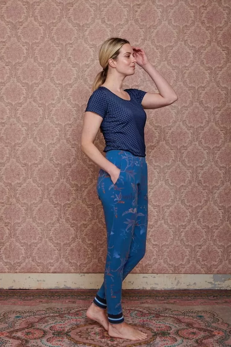 Pip Studio Haut A Manches Courtes Suki En Coloris Cobalt Bleu Store
