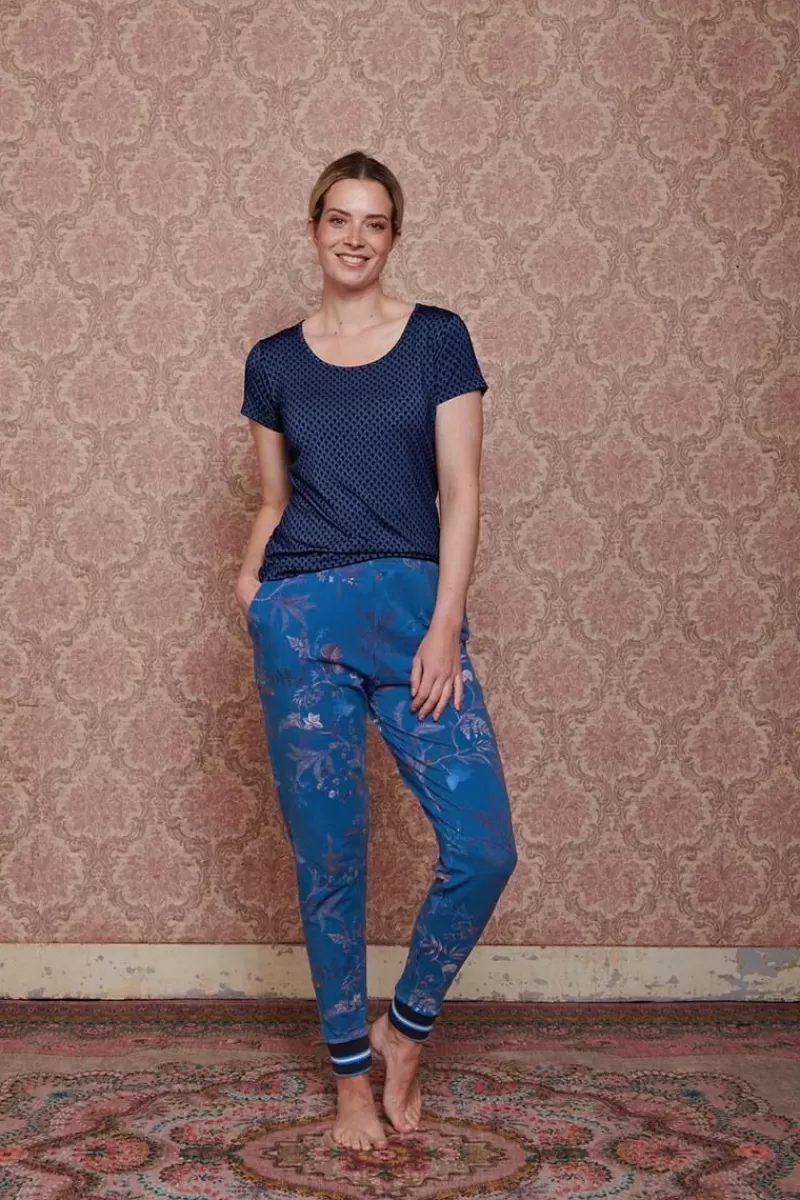 Pip Studio Haut A Manches Courtes Suki En Coloris Cobalt Bleu Store