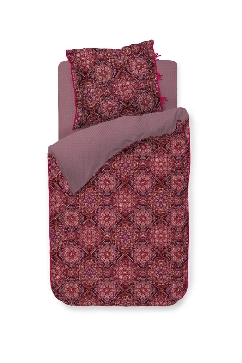 Pip Studio Housse De Couette Il Mosaico En Coloris Rouge Best