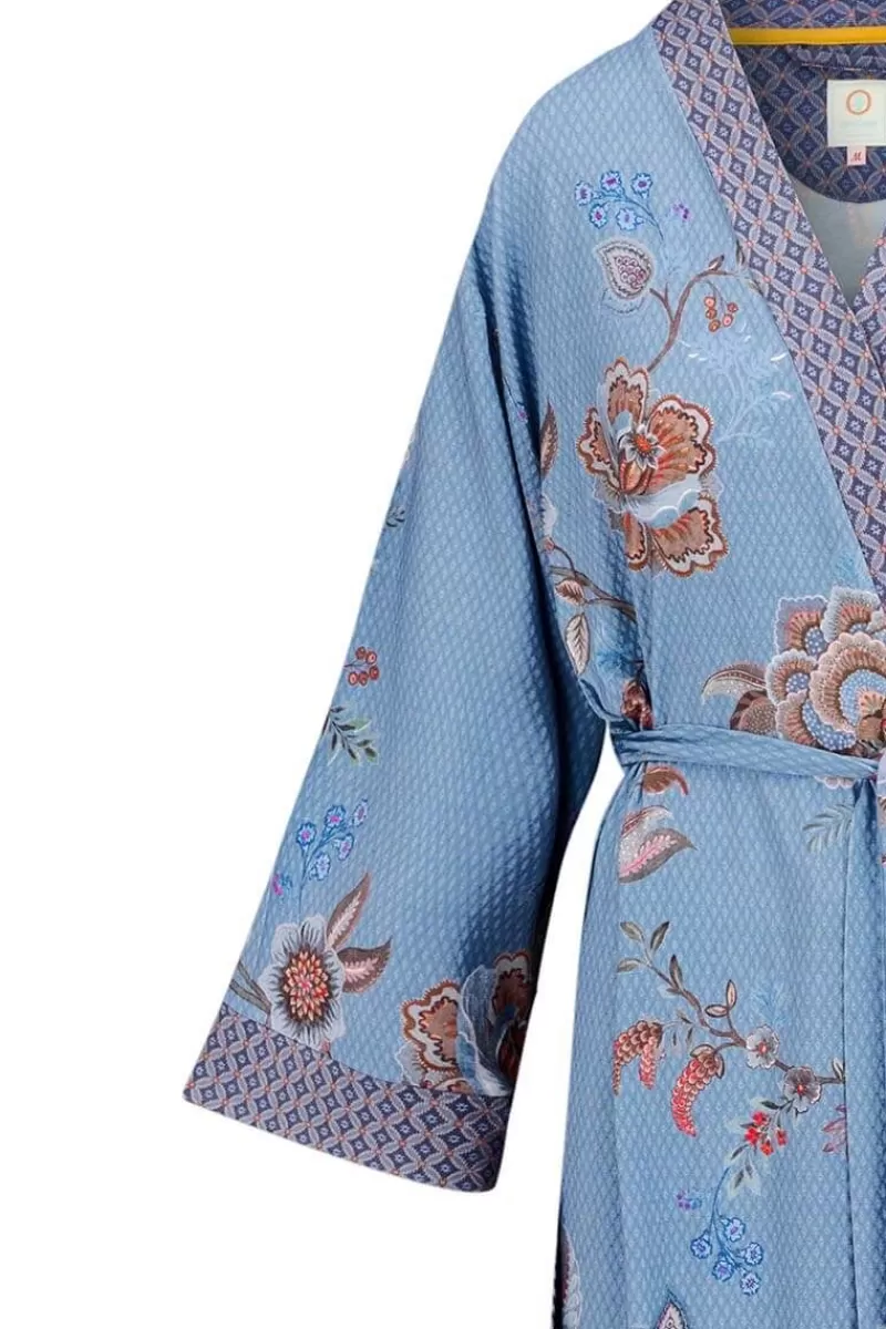 Pip Studio Kimono Cece Fiore En Coloris Bleu Cheap