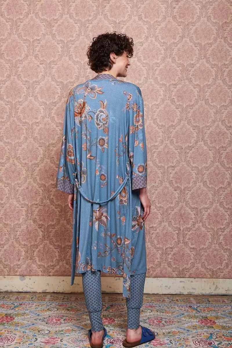 Pip Studio Kimono Cece Fiore En Coloris Bleu Cheap