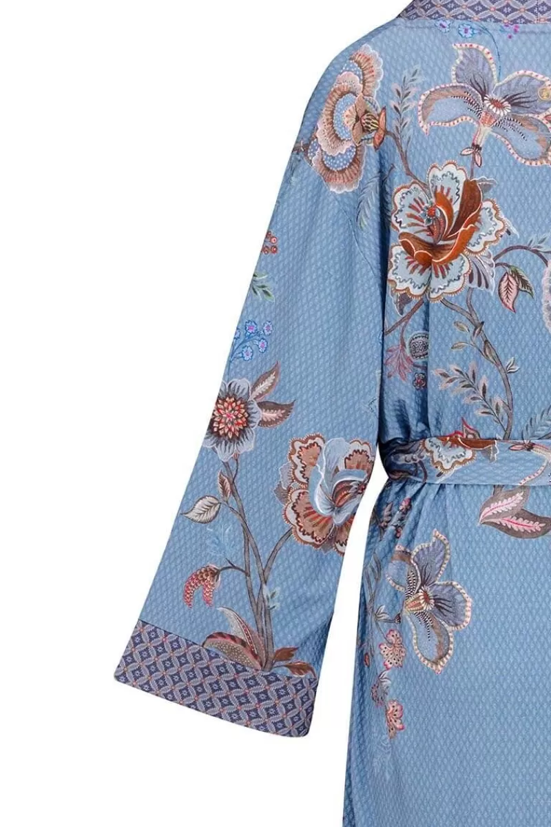 Pip Studio Kimono Cece Fiore En Coloris Bleu Cheap