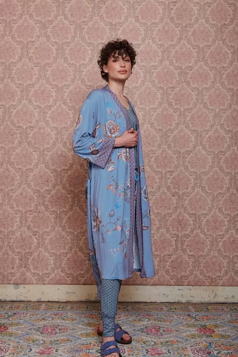 Pip Studio Kimono Cece Fiore En Coloris Bleu Cheap