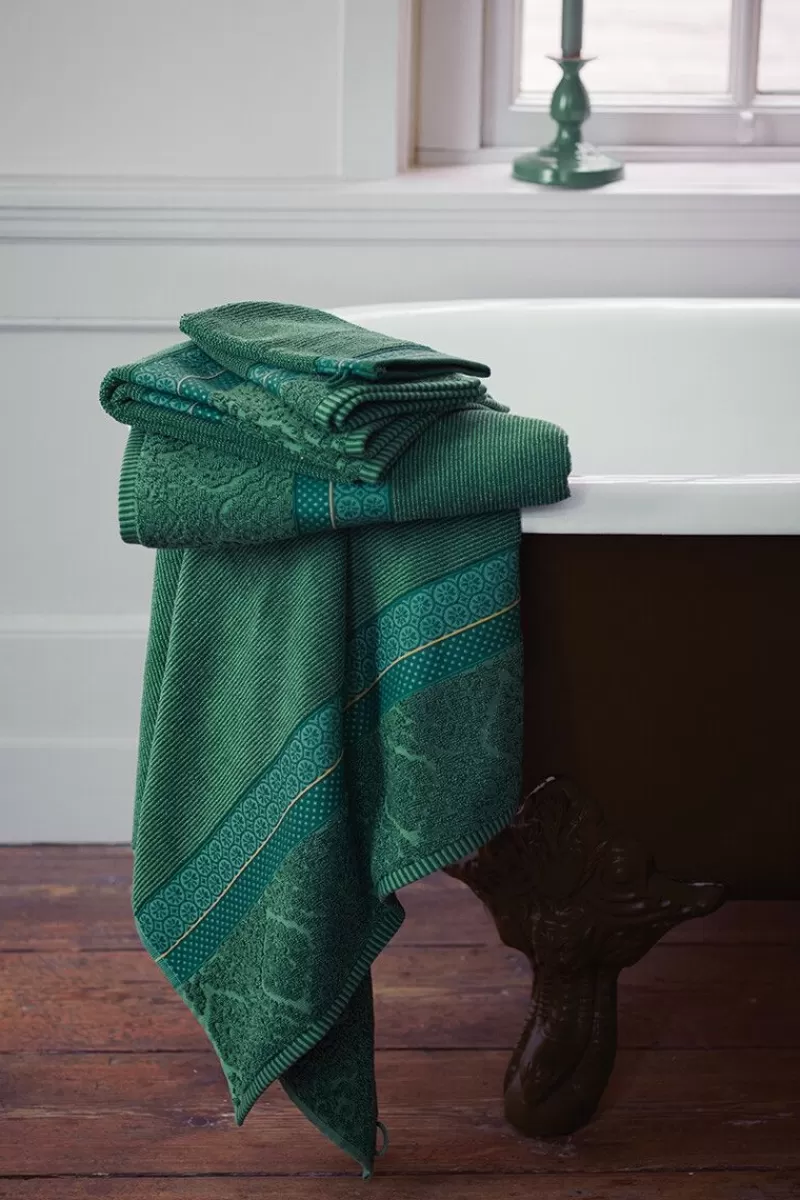 Pip Studio Lot De 3 Gants De Toilette Soft Zellige En Coloris 16 X 22 Cm Vert Best