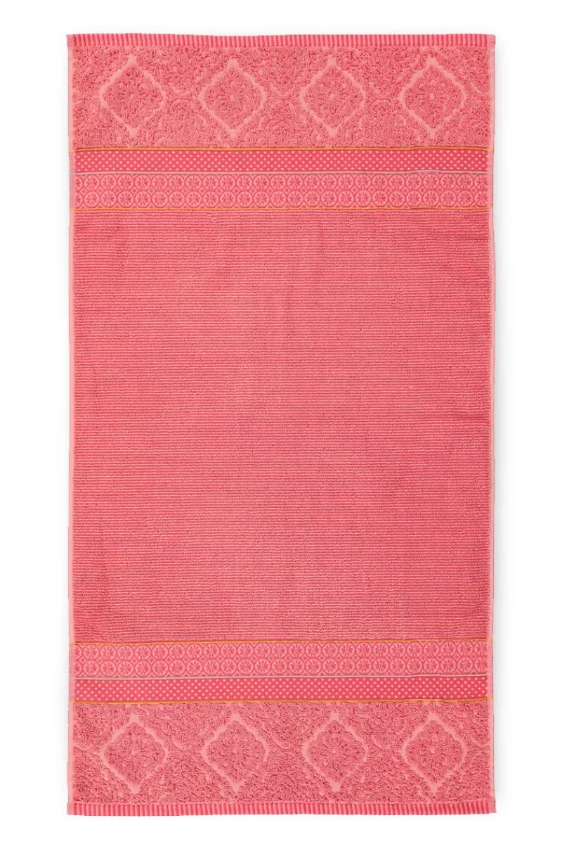 Pip Studio Lot De 3 Serviettes De Bain Soft Zellige En Coloris 55 X 100 Cm Corail Best Sale