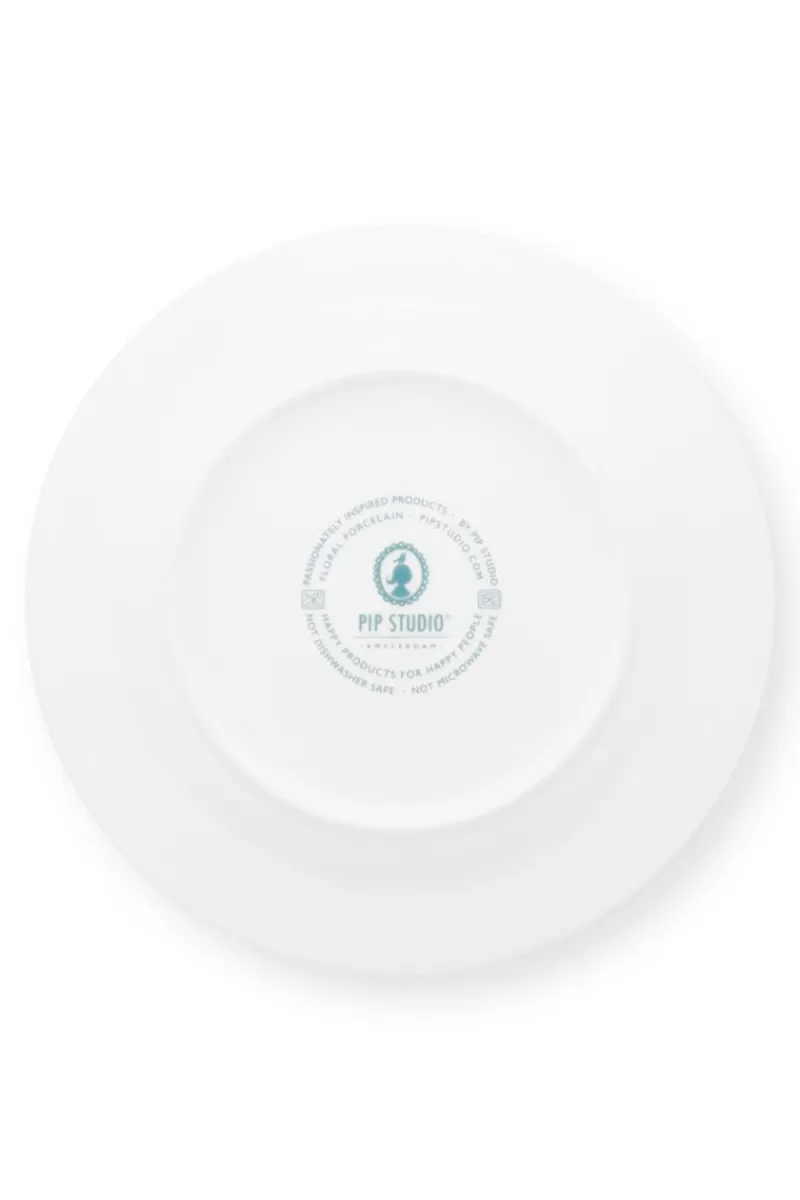 Pip Studio Lot De 4 Articles Assiettes Plates Flower Festival Rouge/ Clair 26.5Cm Bleu Online