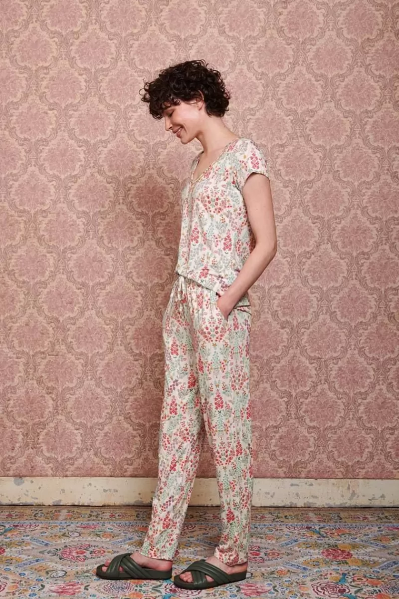 Pip Studio Pantalon Primavera En Coloris Blanc Outlet