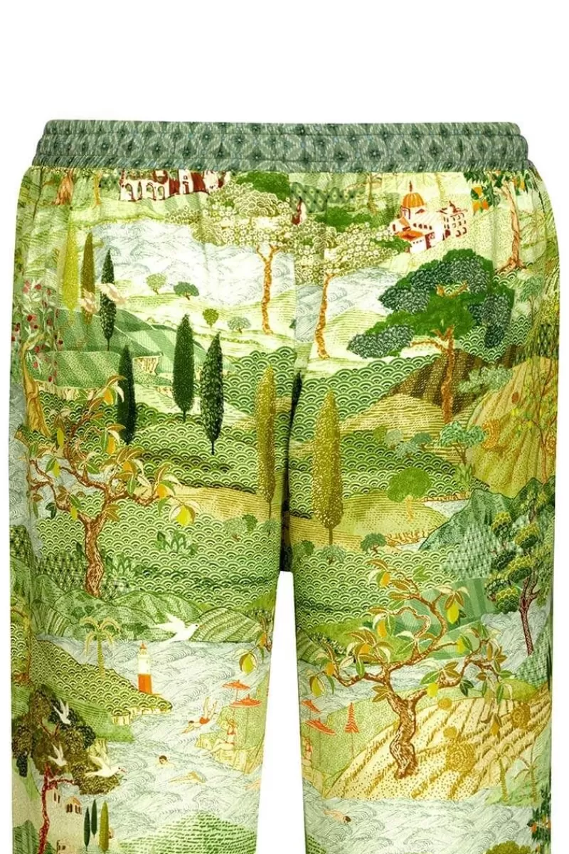 Pip Studio Pantalon Toscana En Coloris Vert Cheap