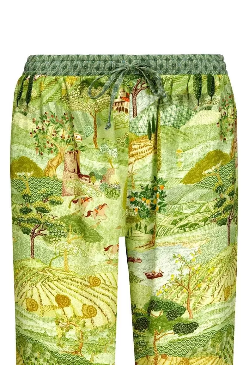 Pip Studio Pantalon Toscana En Coloris Vert Cheap