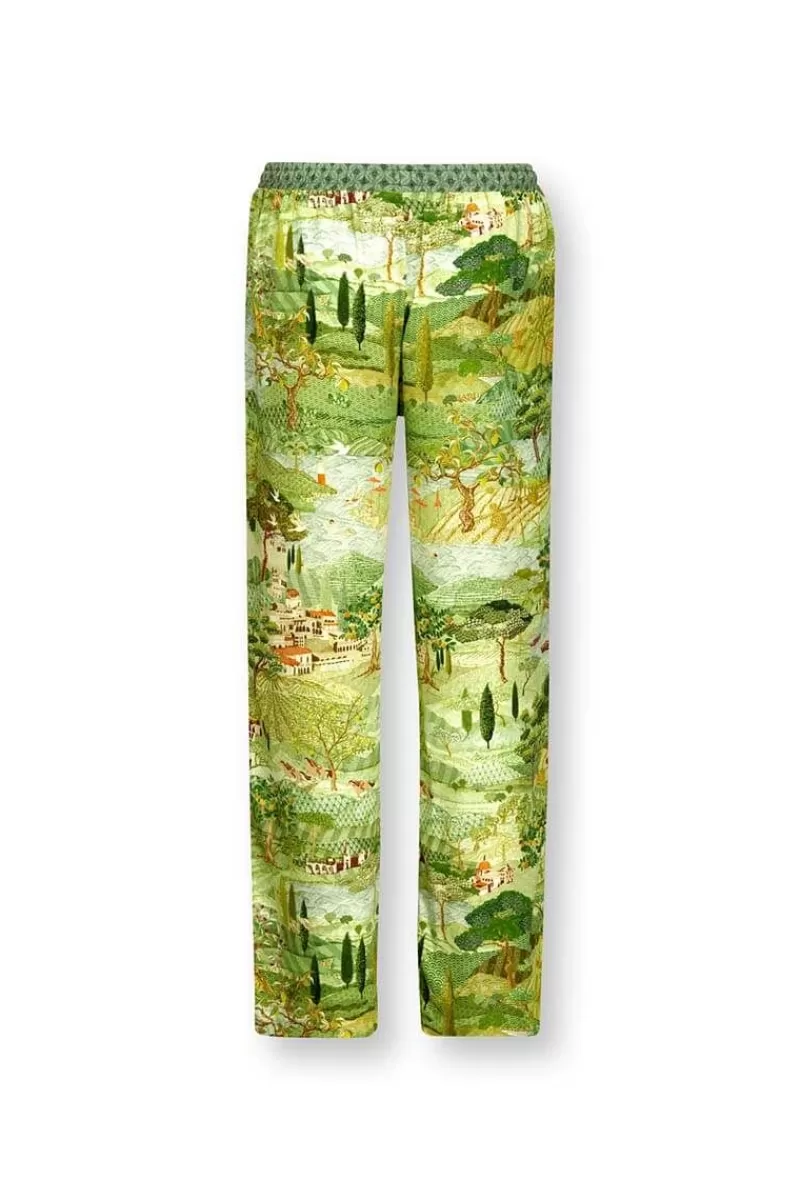 Pip Studio Pantalon Toscana En Coloris Vert Cheap