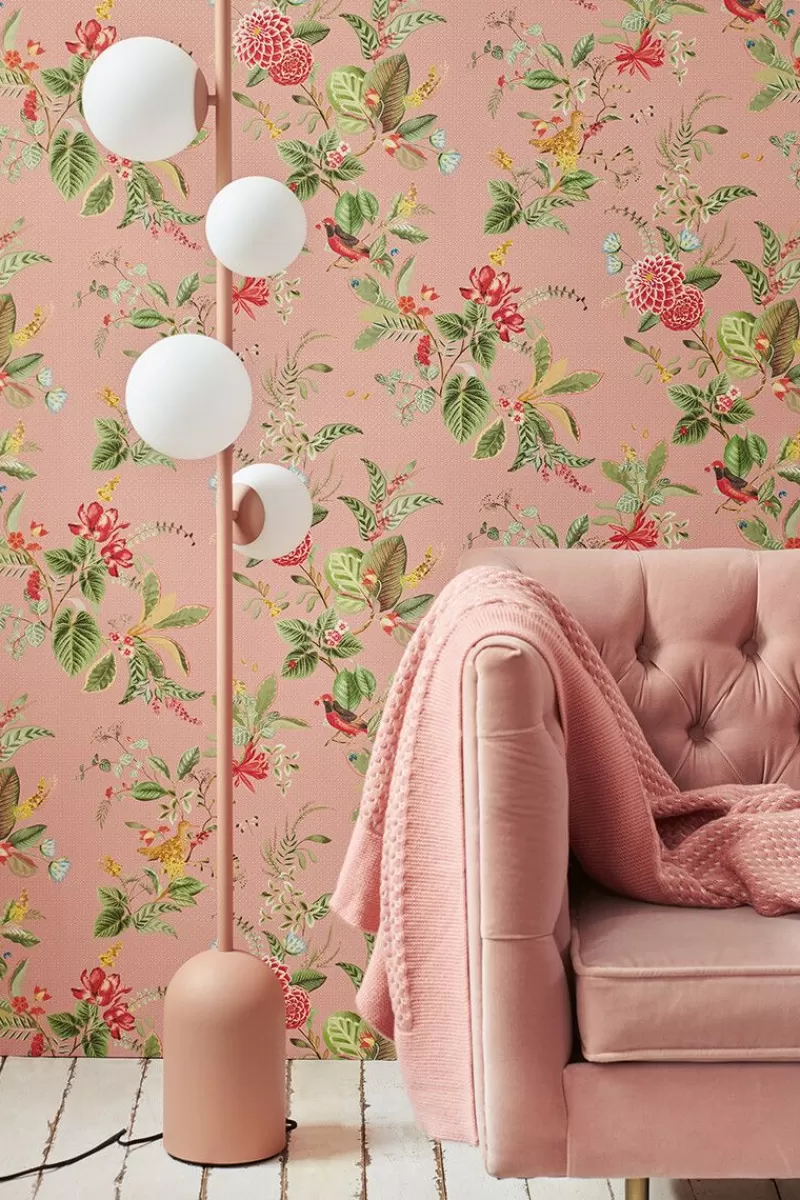 Pip Studio Papier Peint Mural Floris En Coloris Rose Outlet