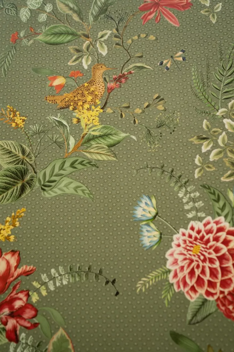 Pip Studio Papier Peint Mural Floris En Coloris Vert Sale