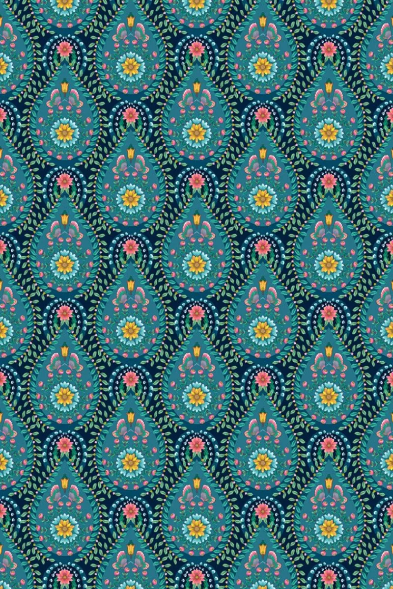 Pip Studio Papier Peint Mural Raindrops En Coloris Fonce Bleu Fashion