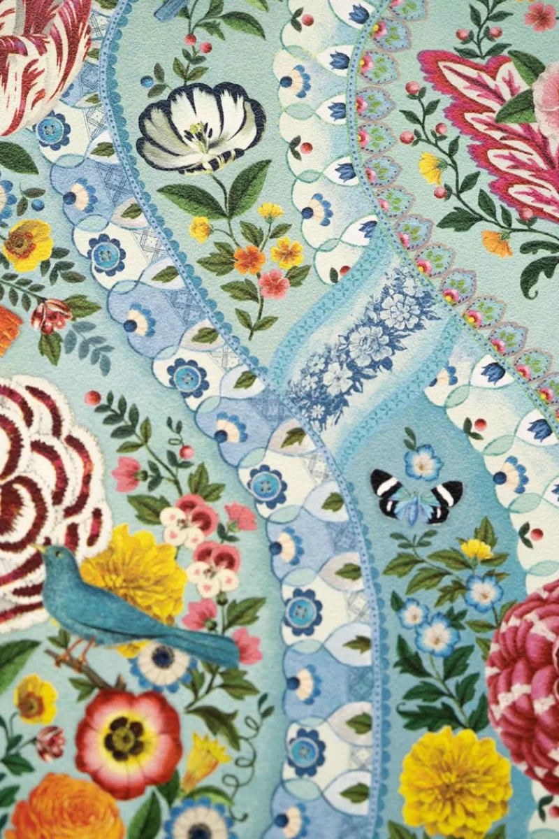 Pip Studio Papier Peint Photo Melody En Coloris Bleu Sale