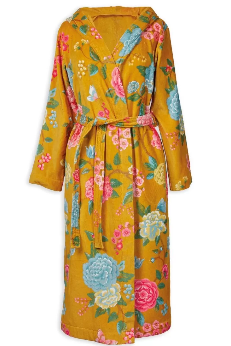 Pip Studio Peignoir Good Evening En Jaune Clearance