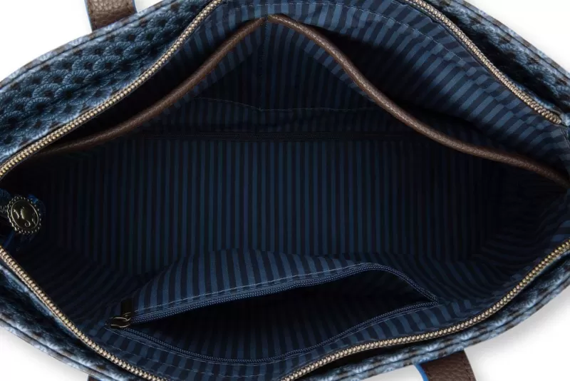 Pip Studio Petit Sac Shopping Suki En Coloris Bleu Shop