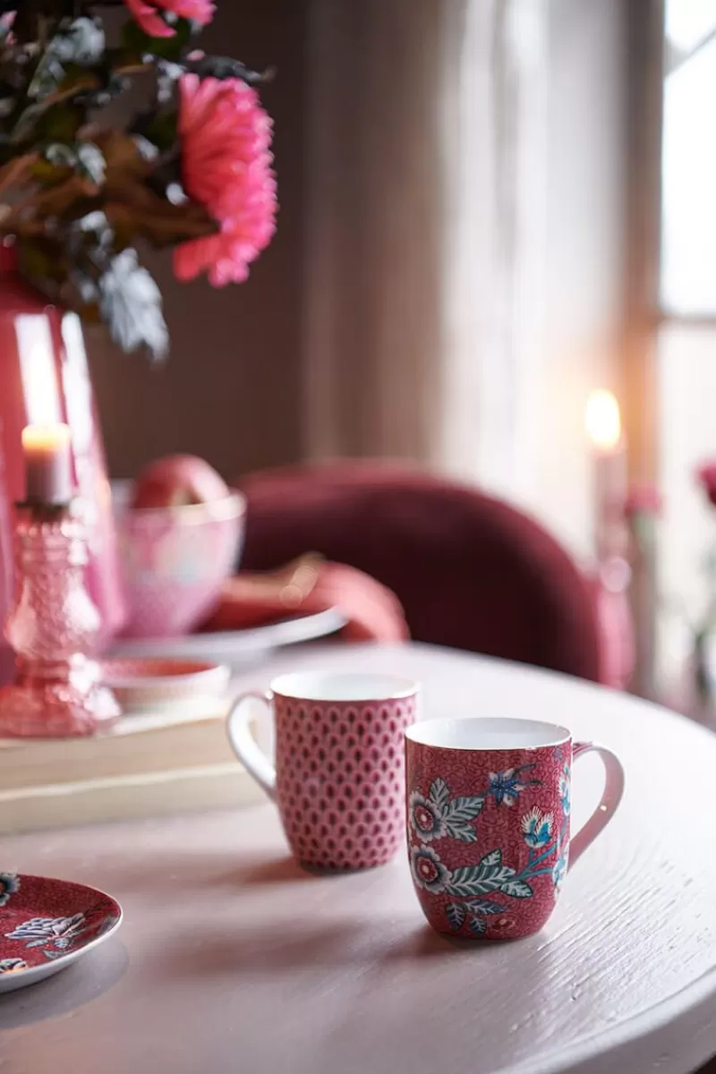 Pip Studio Petit Tasse Flower Festival Rose Fonce Shop