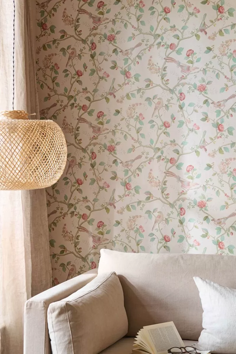 Pip Studio Papier Peint Intissé Good Nightingale Casse Blanc Shop