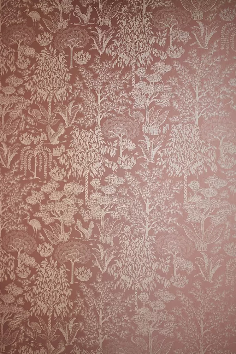 Pip Studio Papier Peint Intissé Origami Tree Terre/Or Rose Terra Fashion