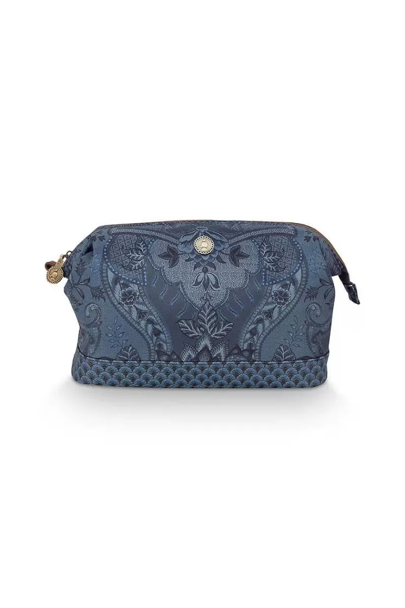 Pip Studio Pochette A Cosmetiques De Grande Taille Kyoto Festival En Coloris Bleu New