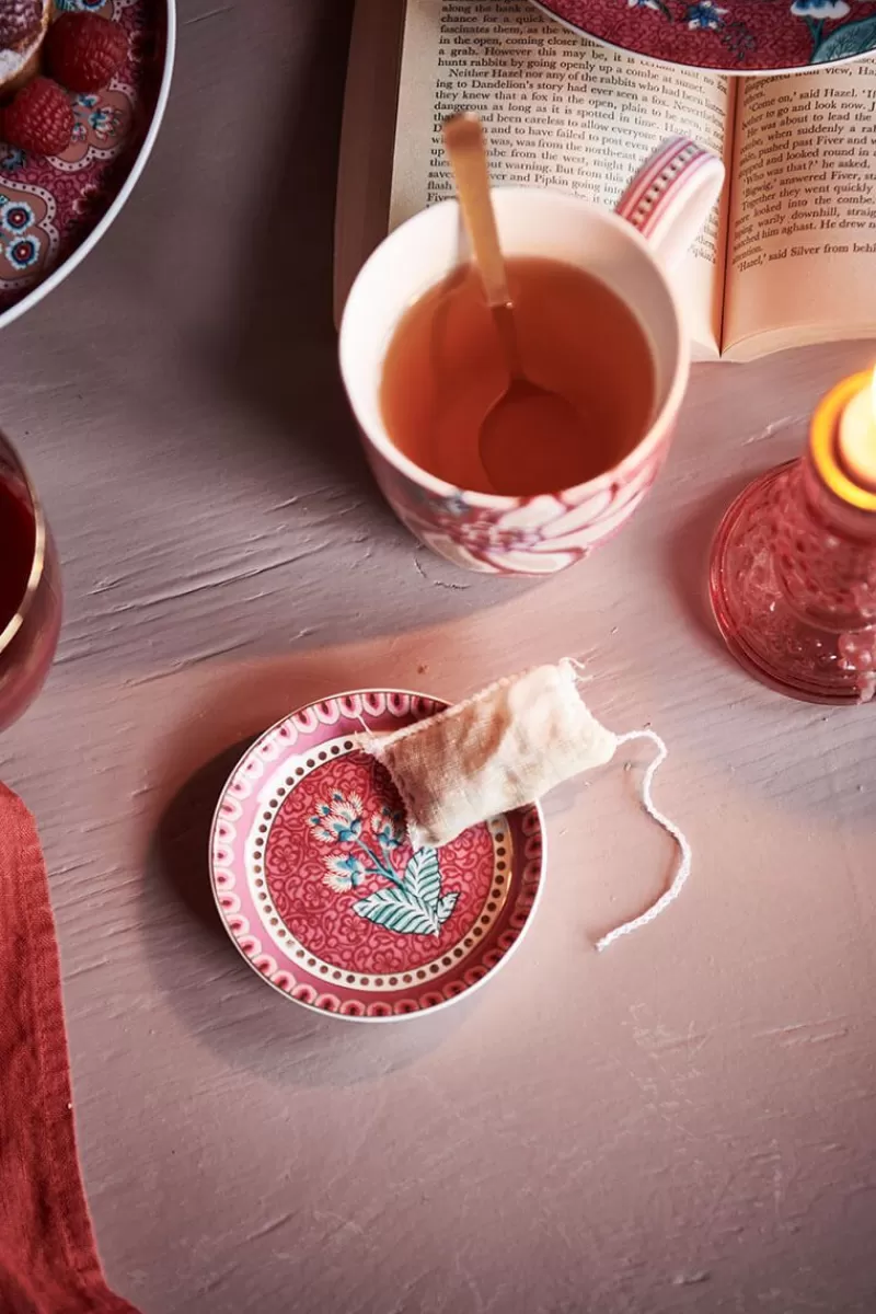 Pip Studio Repose-Sachet Flower Festival Rose Fonce Cheap