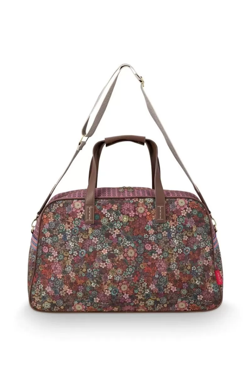 Pip Studio Sac Week-End Tutti I Fiori Rose Hot