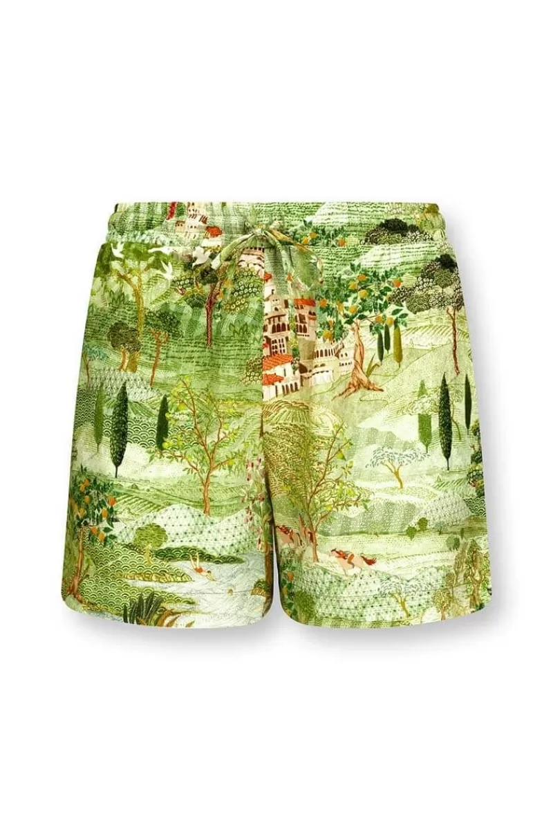 Pip Studio Short Toscana En Coloris Vert Flash Sale
