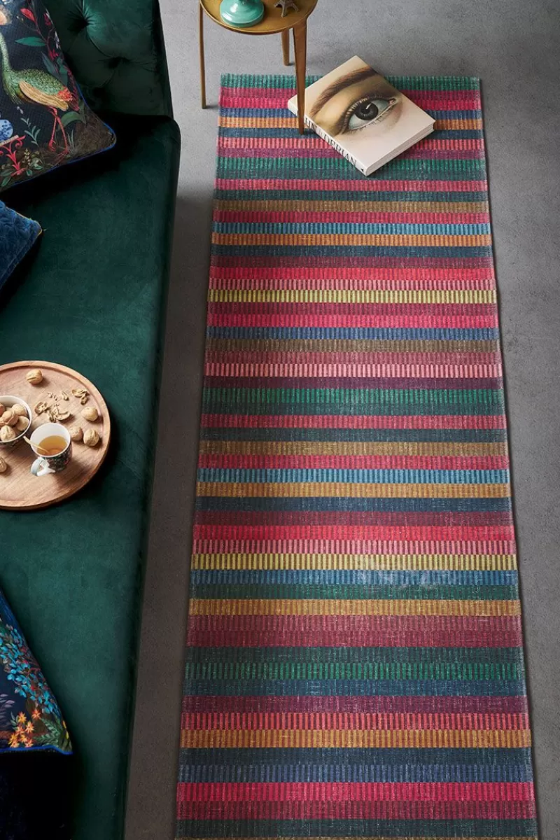 Pip Studio Tapis Coureur Jacquard Stripes Par Pip Multi Hot