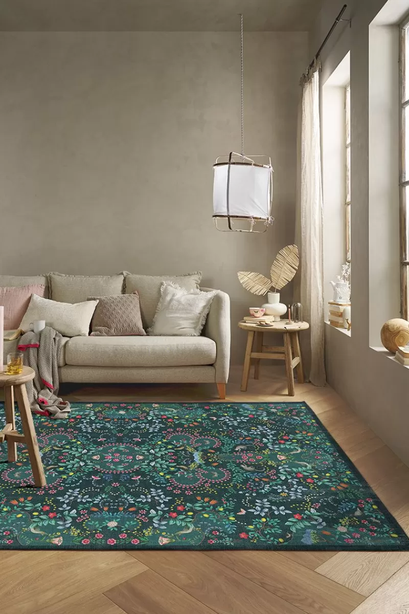 Pip Studio Tapis Jungle Animals Par Pip Bleu New