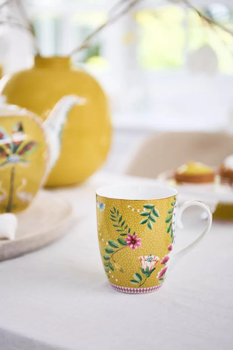 Pip Studio Tasse De Grande Taille La Majorelle En Coloris Jaune Cheap