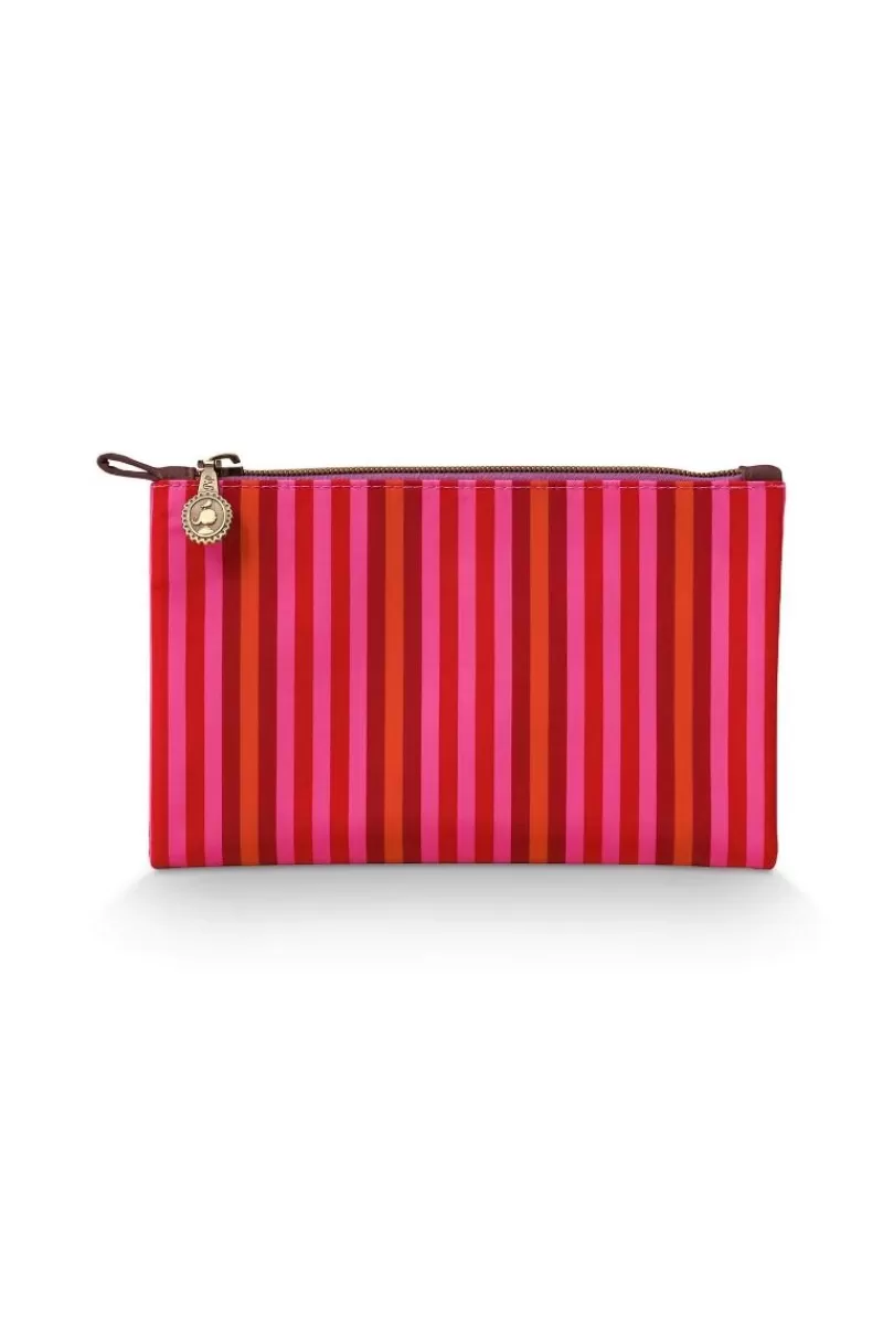 Pip Studio Trousse A Cosmetiques Combi Kawai Flower En Coloris Fuchsia Best
