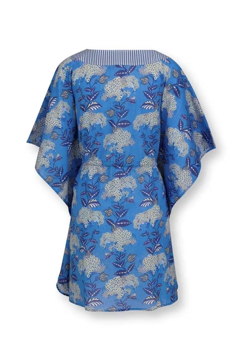Pip Studio Tunique Flora Firenze En Coloris Cobalt Bleu Store