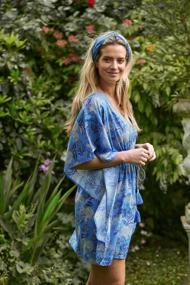 Pip Studio Tunique Flora Firenze En Coloris Cobalt Bleu Store